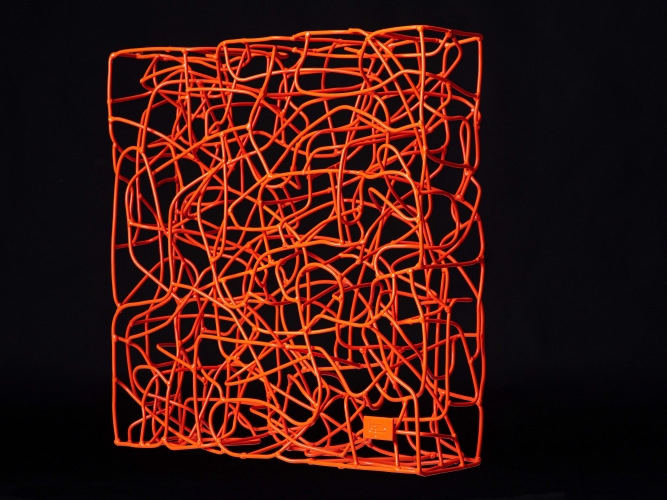 Wireless -Traffic Red - 40 x 40 x 13 cm