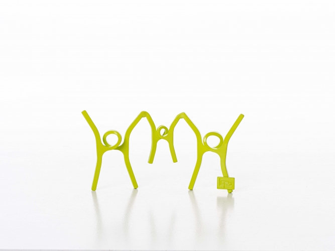 Happy people - small - Lime Green  (2)